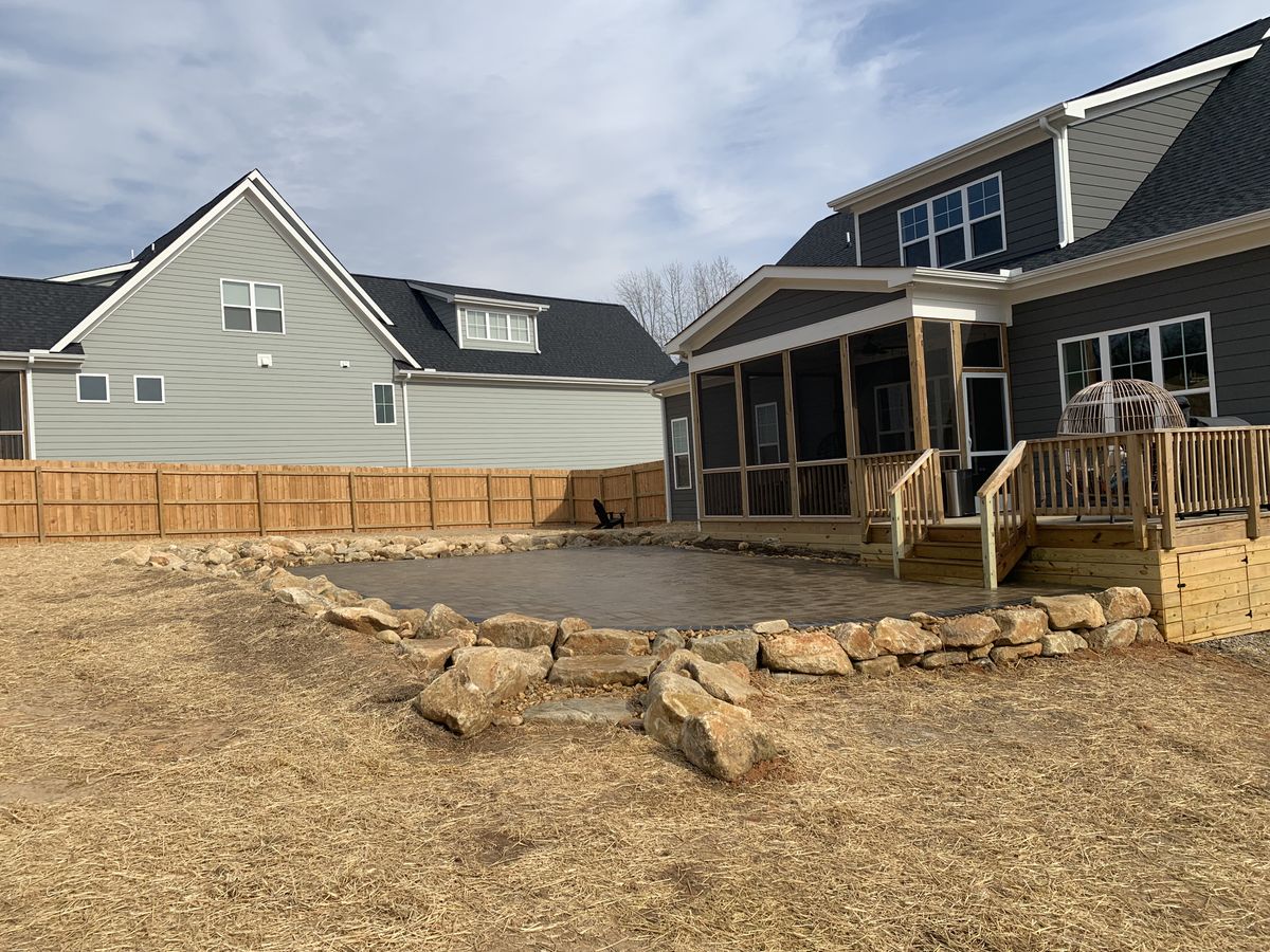 Hardscape for Grand Design Outdoor Enhancements in Raleigh, NC