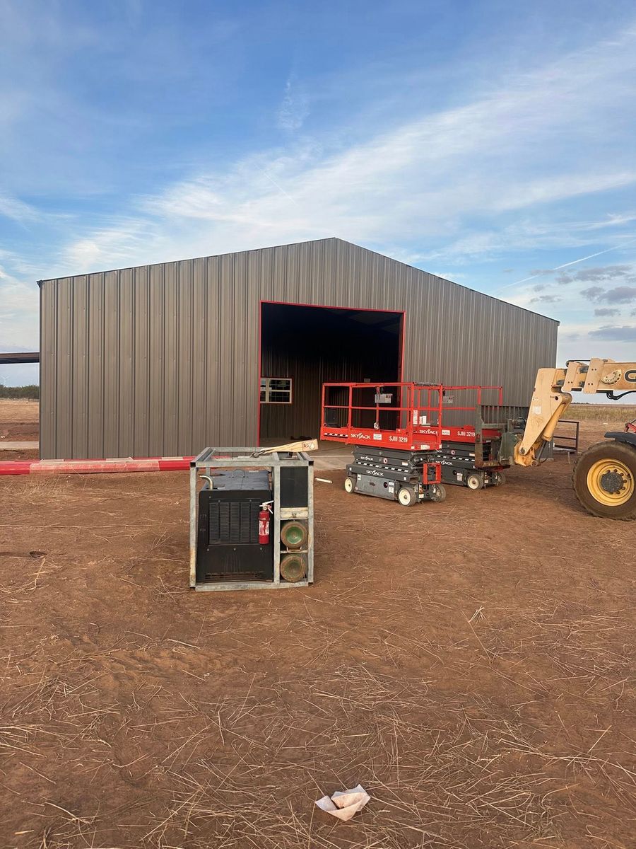 Commercial Construction for Kinnibrugh Construction in Seymour, TX