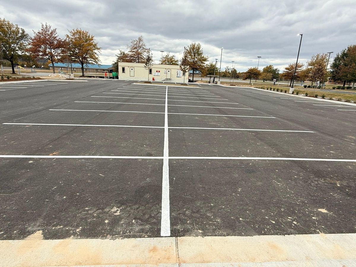 Asphalt Maintenance for Straight Line Striping in Little Rock, AR