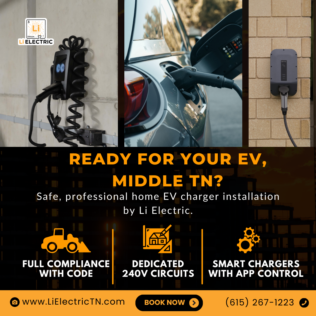 Electrical Repairs for Li Electric of TN in Columbia, TN