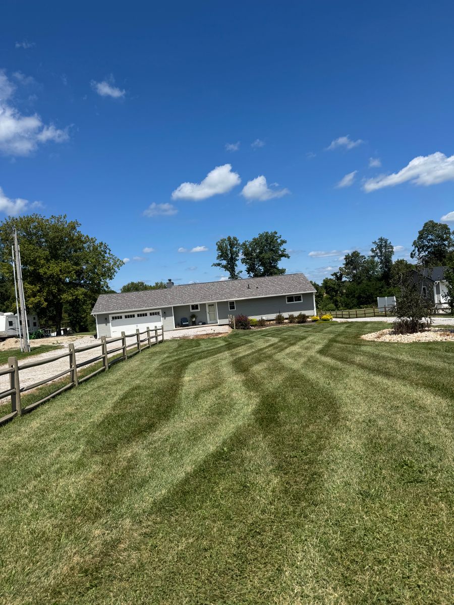 Lawn Maintenance for McKenzie's Landscaping in Shelby County, OH