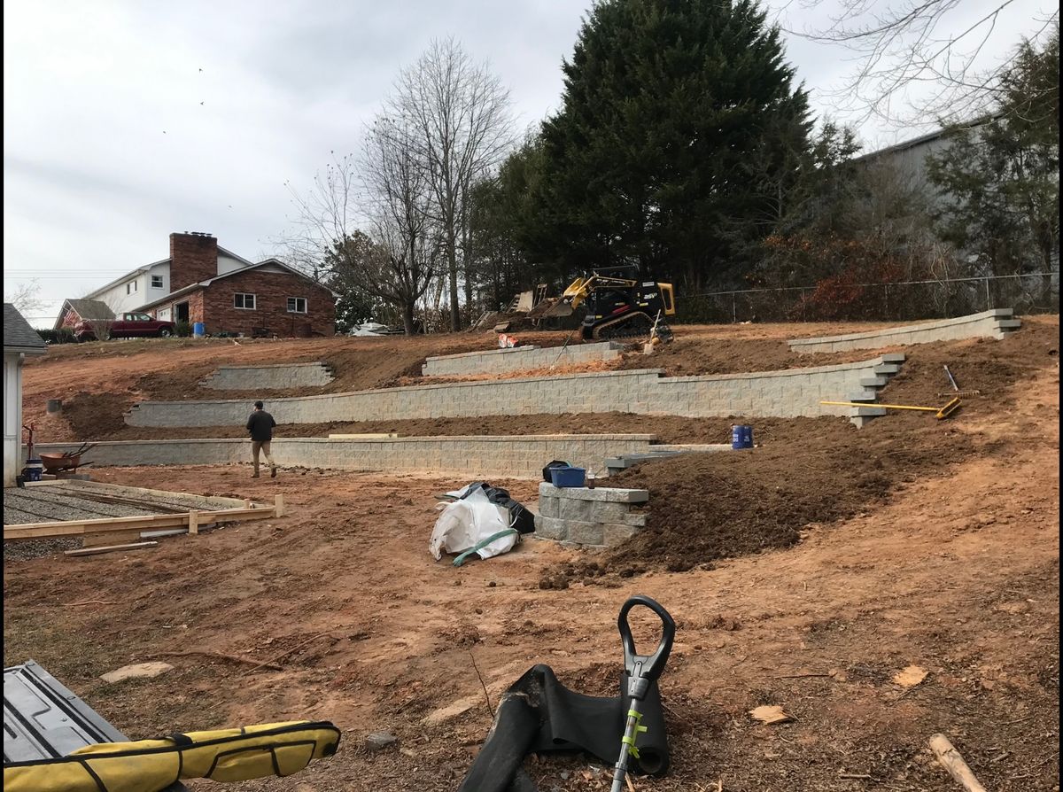 Foundations & Grading for GIS Global Construction in Asheville, NC