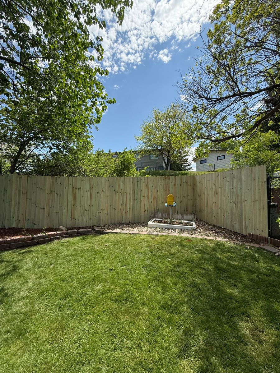 Fence Installation for DS Industries in Gillette, WY