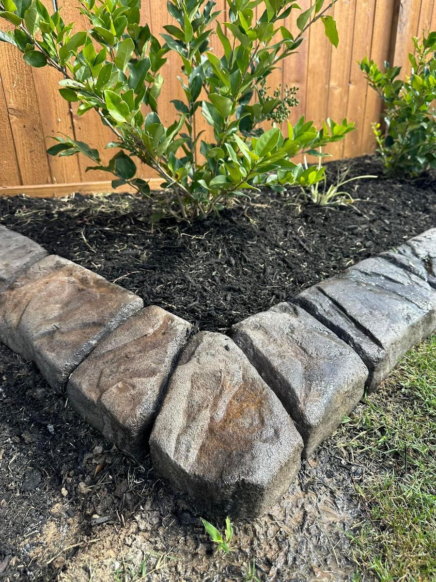 Landscaping for Texas Curb N Borders in Houston, TX