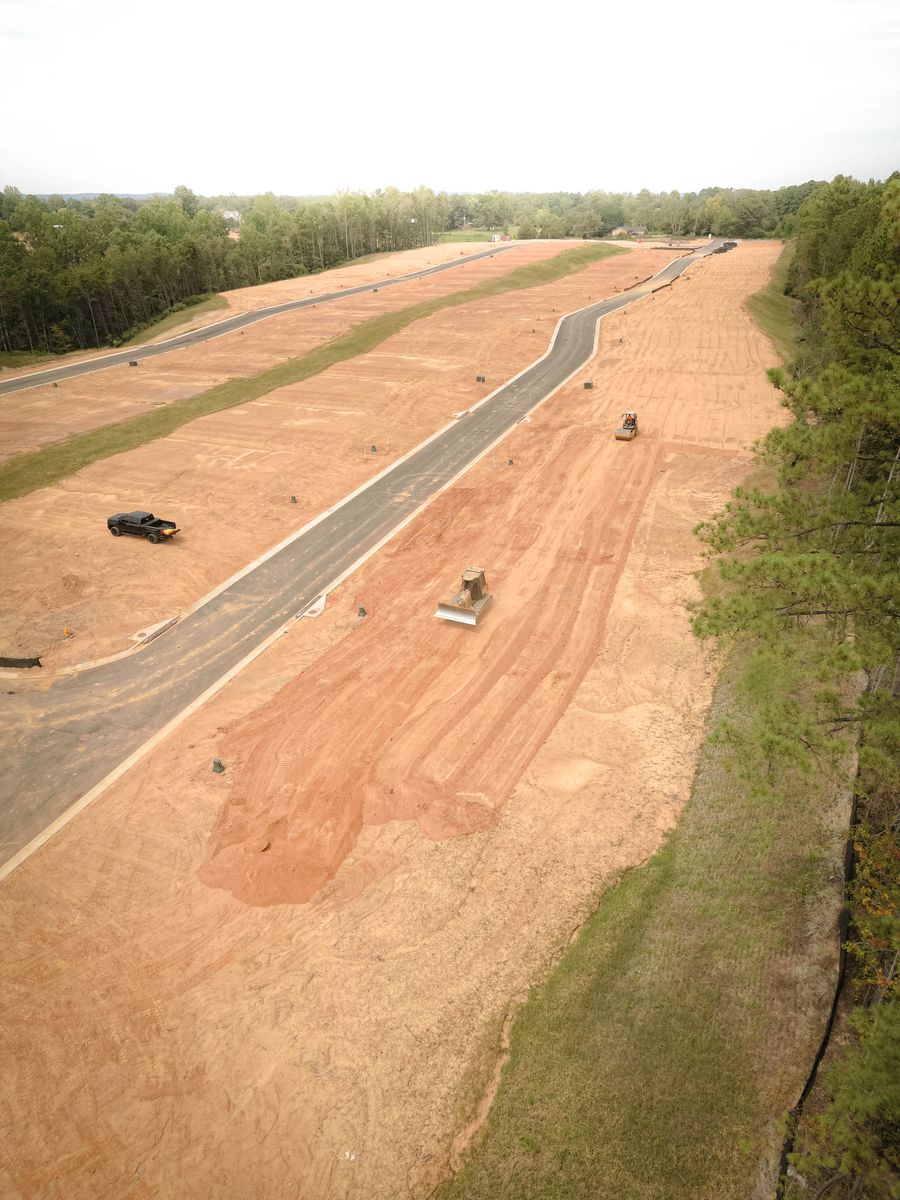 Excavation for Collins Constructors in Fyffe, AL