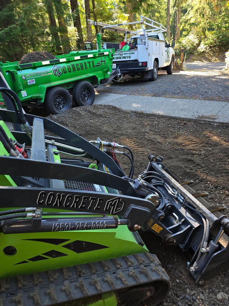 Commercial Concrete Services for MC concrete in Shelton, WA