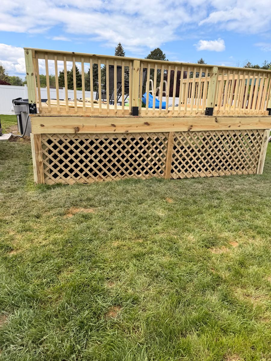 Deck & Patio Installation for Erie Builders & Construction in Sandusky, OH