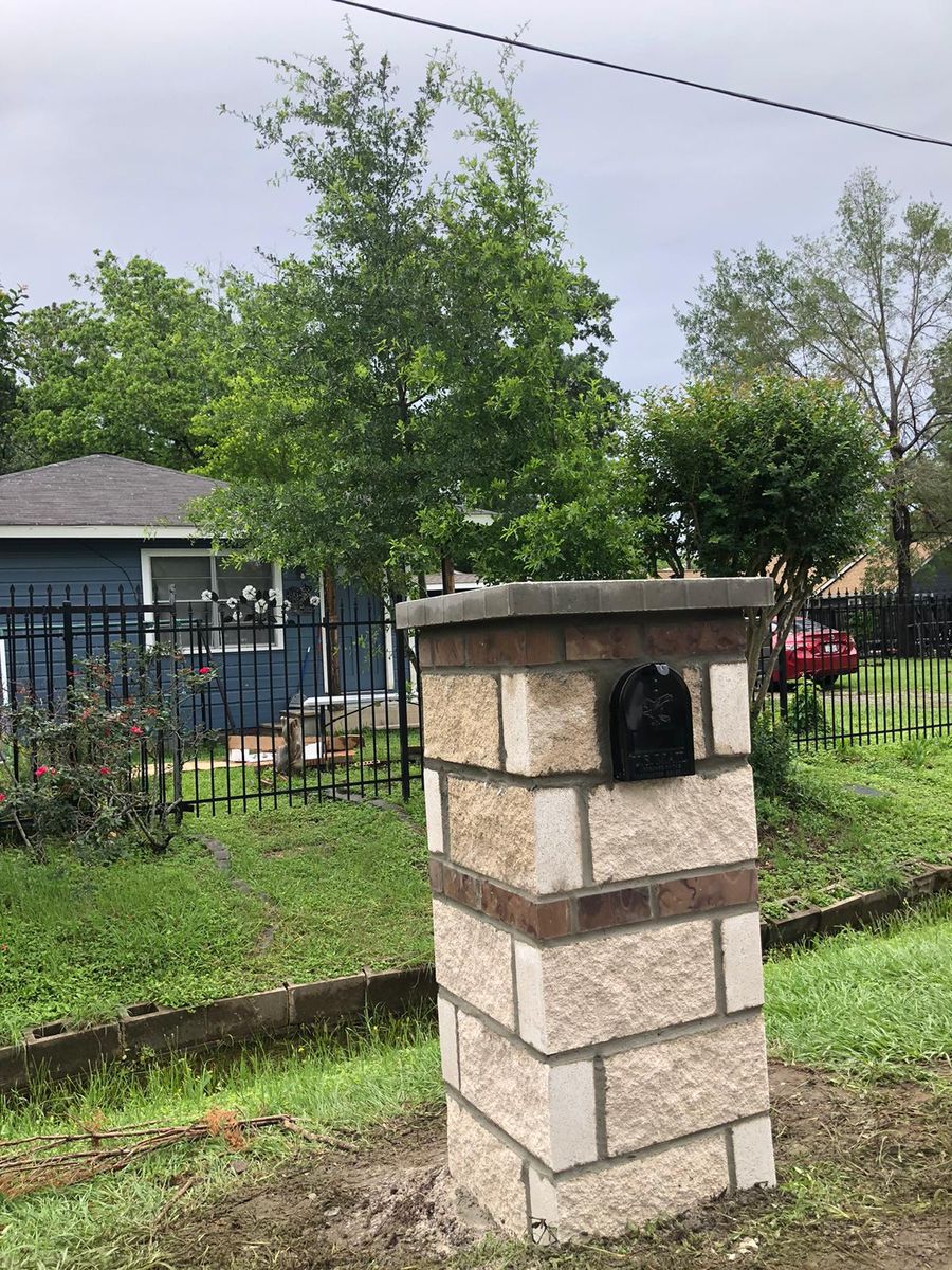 Masonry work for LEGA Home Improvements LLC in Magnolia, TX