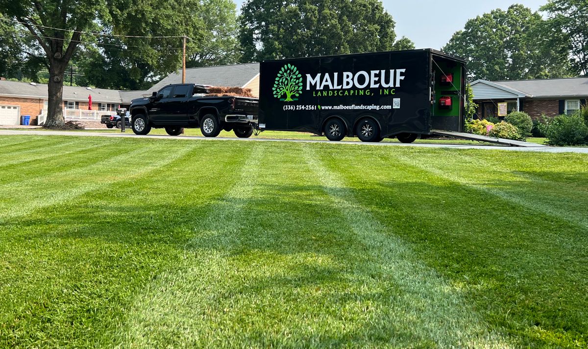 Commercial Full Service Maintenance for Malboeuf Landscaping, Inc in Kernersville, NC