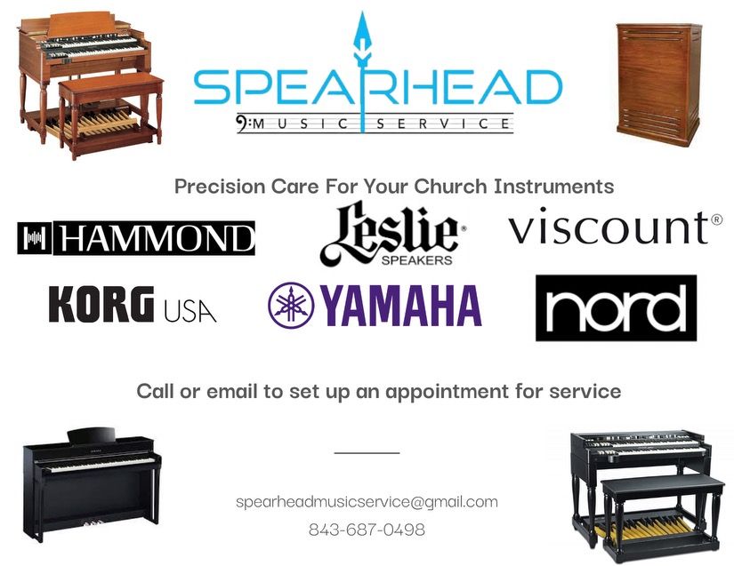 Digital Keyboard Repairs for Spearhead Music Service in Effingham, SC