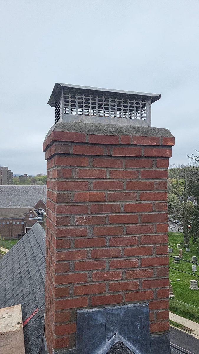 Chimney Cap Installation for Prime Chimney in New Britain, CT