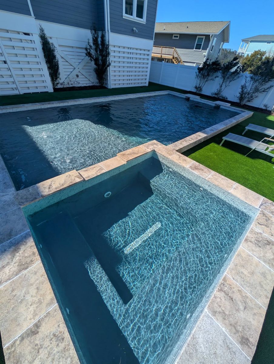 Pool Maintenance for Carolina-Blu Pool & Spa in Oak Island, NC