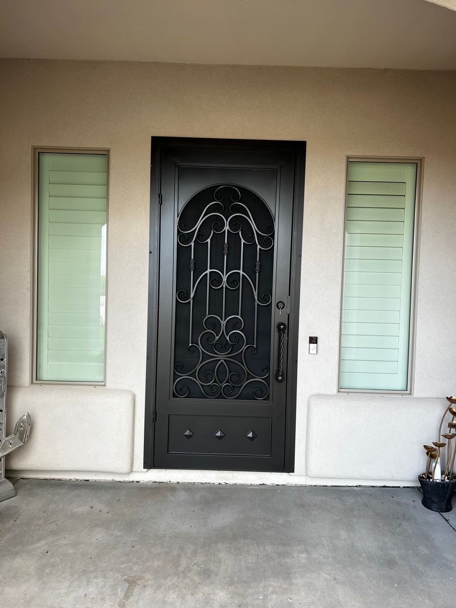 Ornamental Security Doors for Metal Art Deco in Glendale,  AZ