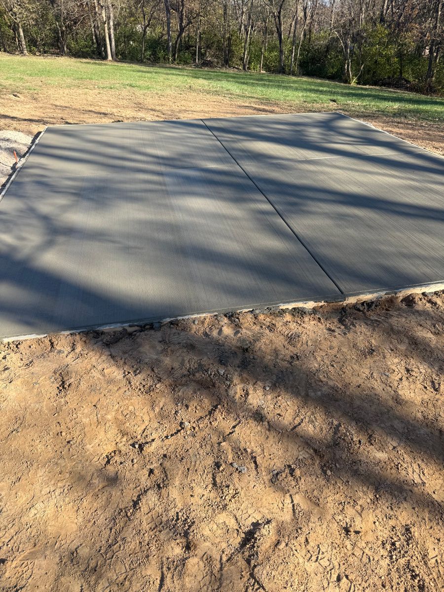 Concrete Driveway Installation for Immaculate Concrete and Construction in Troy, IL
