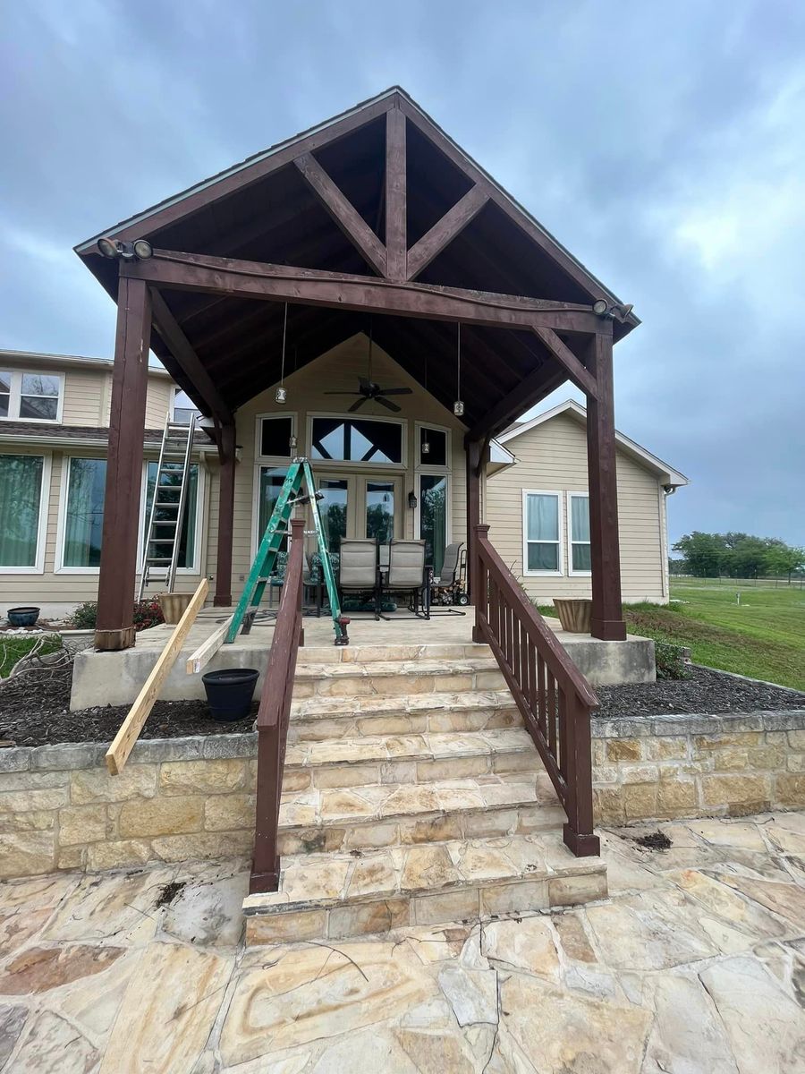 Pergolas for Enriquez Home Improvement in San Antonio , TX