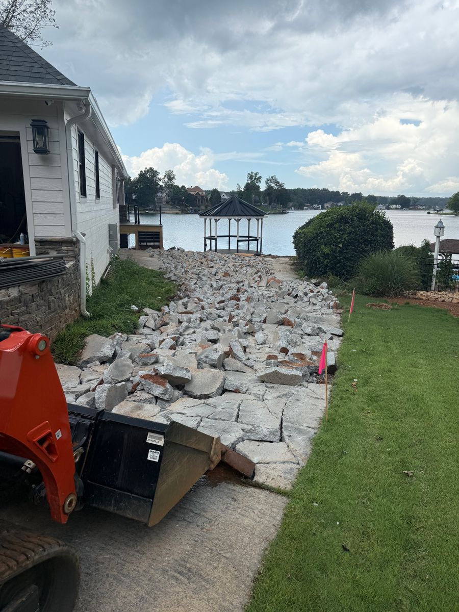 Patio Design & Installation for 360 Grading and Concrete in Bremen, GA