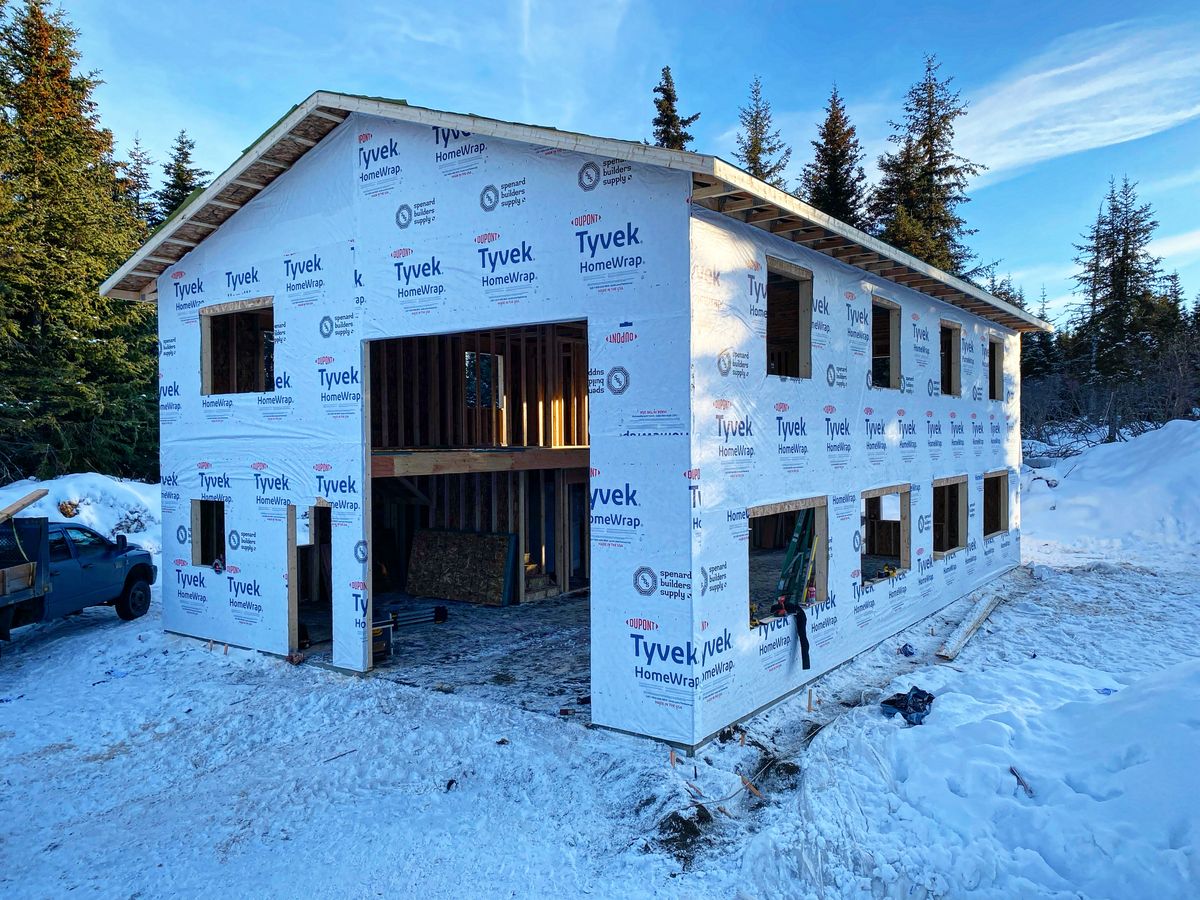 Off Grid Construction for Callahan Custom Construction in Homer, AK