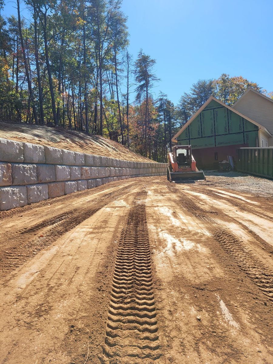 Foundation Digging for Bobcat Bob in Clermont, GA