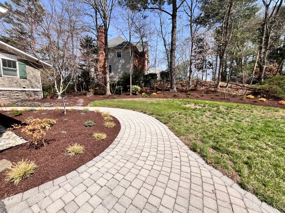 Mulching for John Page Landscaping in St. Mary's County, MD