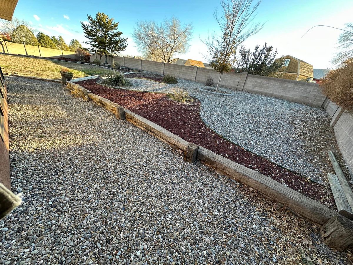 Landscape Installation for Go Green Turf Pros in Albuquerque, NM