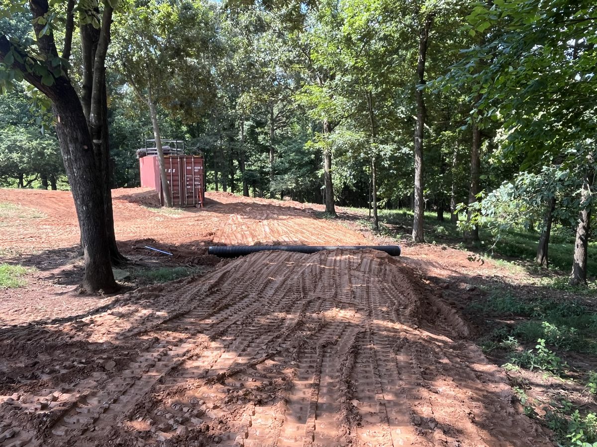 Residential Site Preparation for Beauchamp Construction in Athens, GA