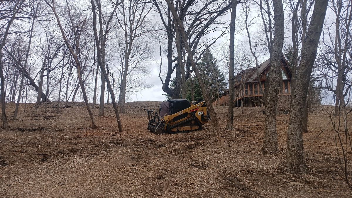 Land Clearing for Willing Trucking & Excavating in Evansville, WI