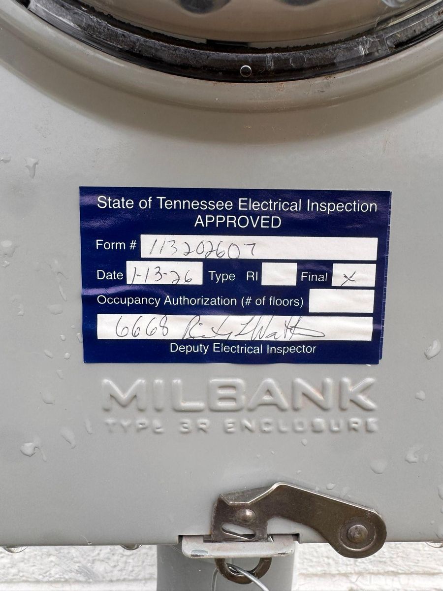 Service work for Bargas Electric & Plumbing in Bethel Springs, TN