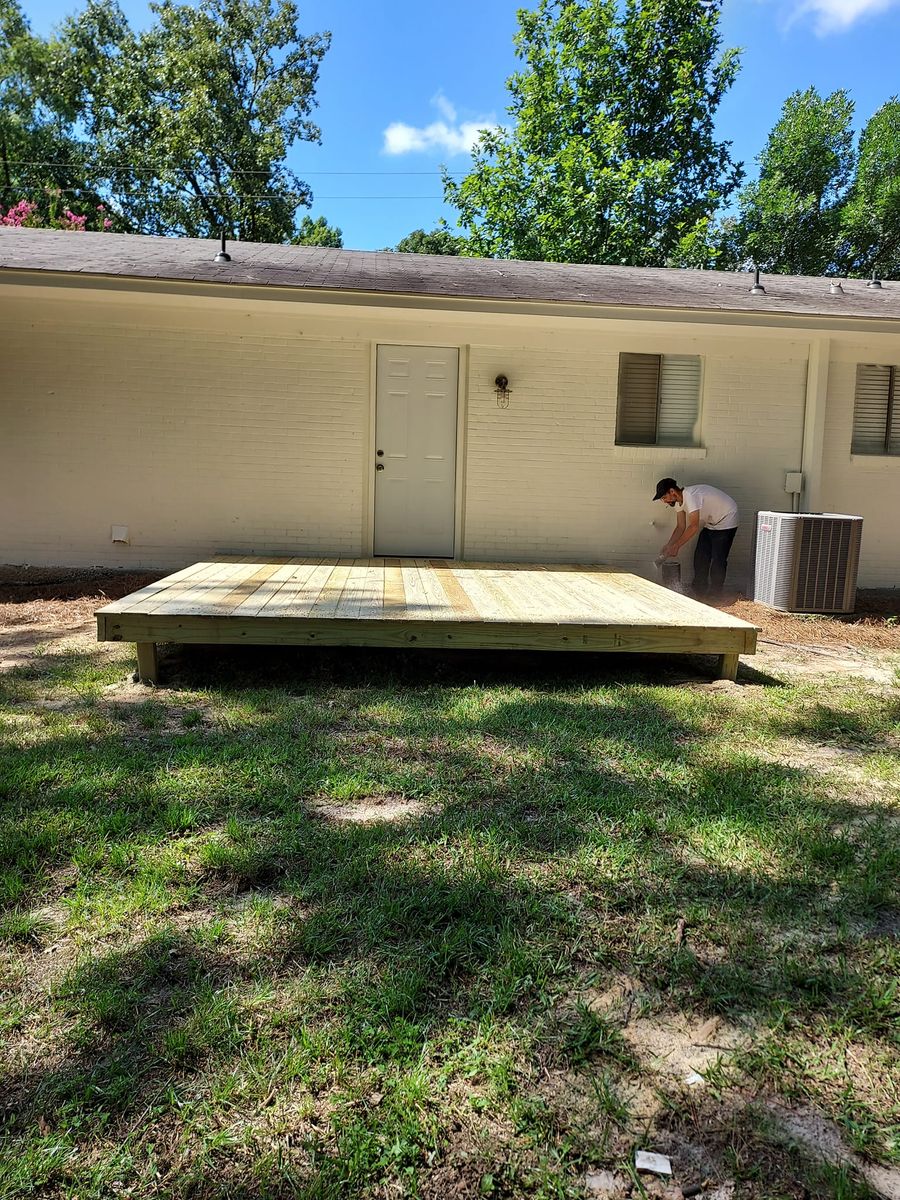 Decks for Griffin Home Improvement LLC in Brandon, MS