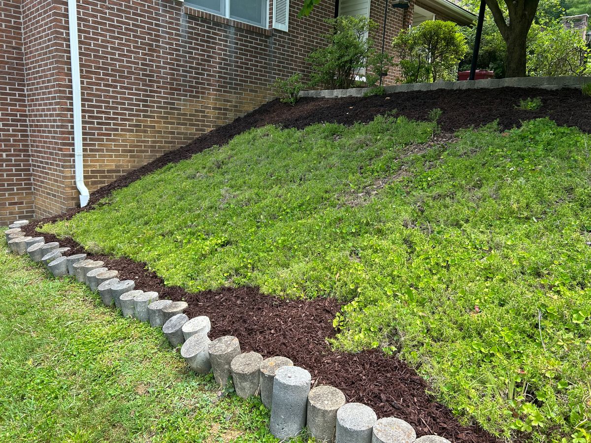 Mulch Installation for Gatrell Landscape & Tree Removal in Bluff City, TN