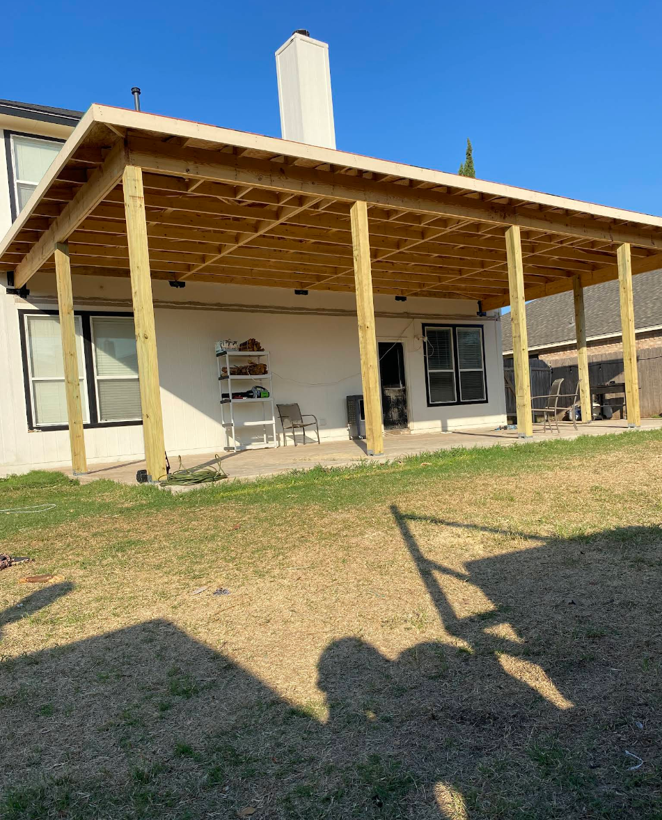 Patios and Pergolas for B.E.Z. Carpentry in Austin, TX