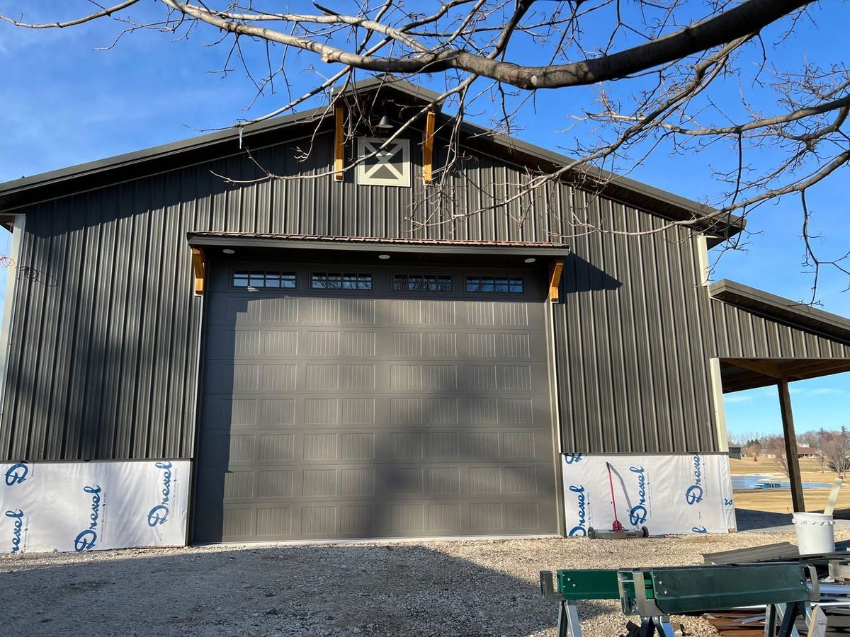 Pole Barn Construction for Lake Ridge Construction LLC in Kiel, WI