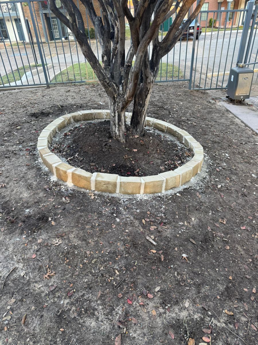 Erosion control projects for Guerrero's Landscape in Fort Worth,  TX