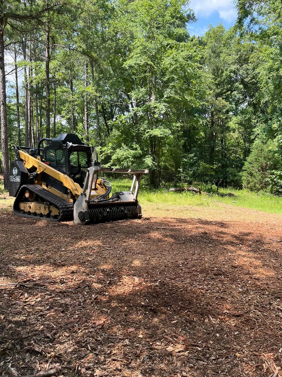 Forestry Mulching for Archer Land Management in Macon, GA