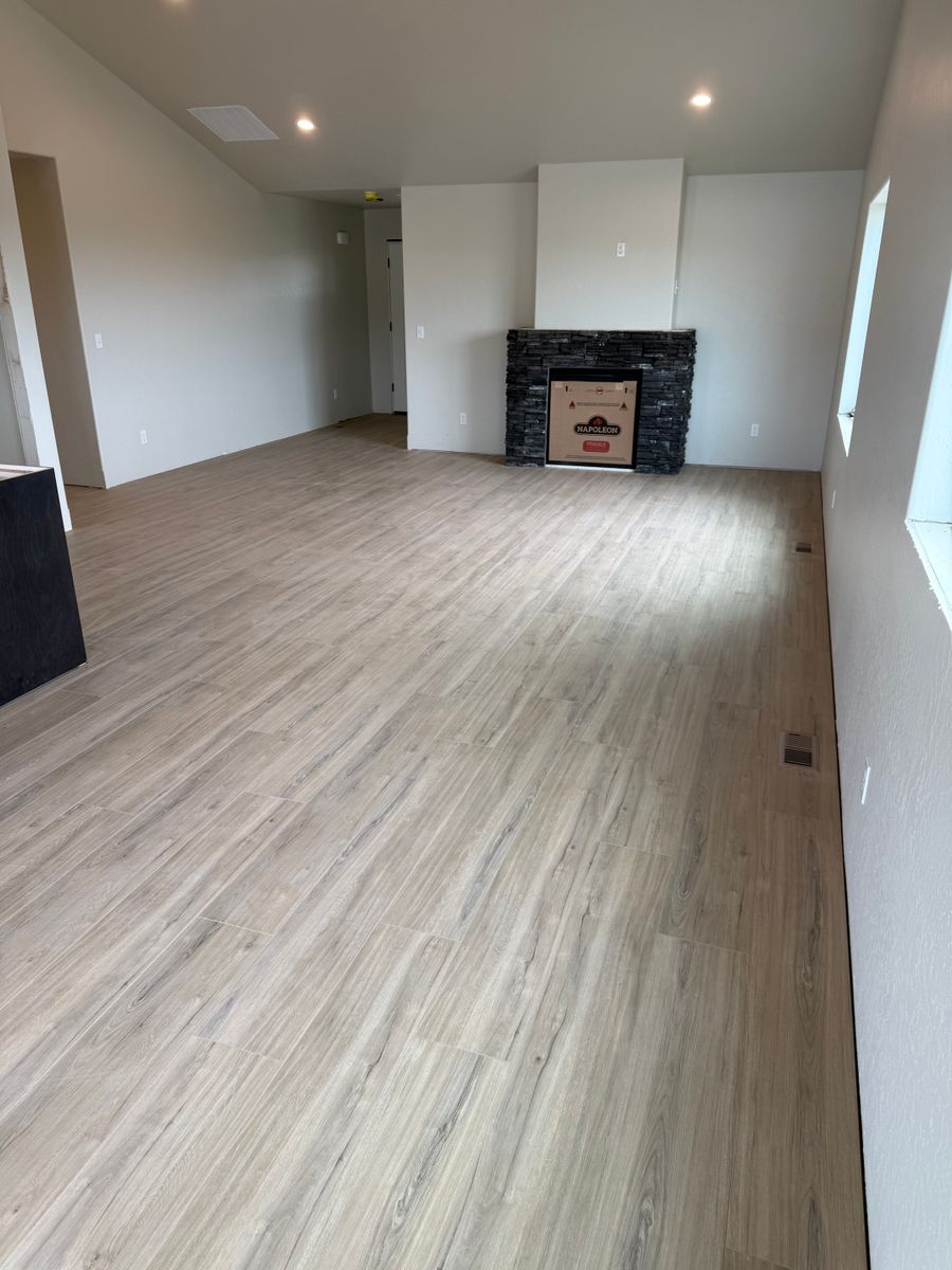 Floor Installation for CJL Flooring in Post Falls, ID