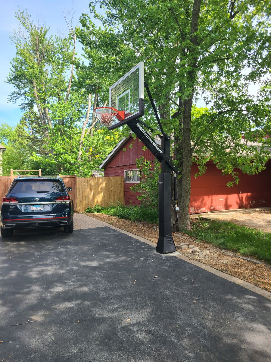 Basketball Hoop Installation for Fence Medic in Northbrook, IL