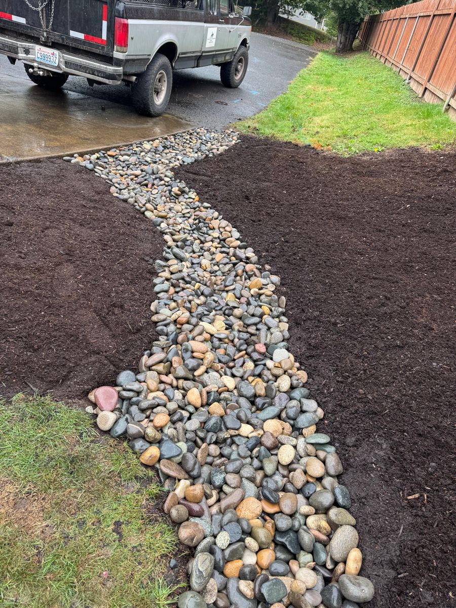 Mulch Installation for Churape And Son's Landscaping in Vancouver, WA
