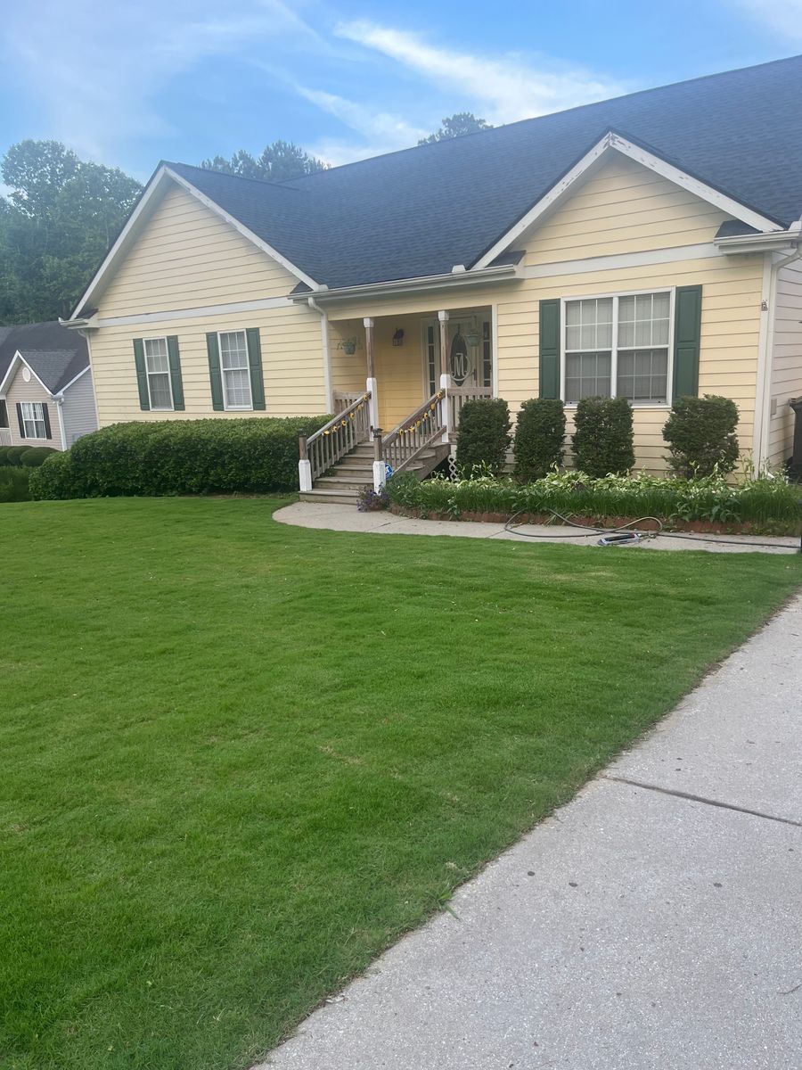 Lawn Maintenance for Adams Landscape Management Group LLC. in Loganville, GA