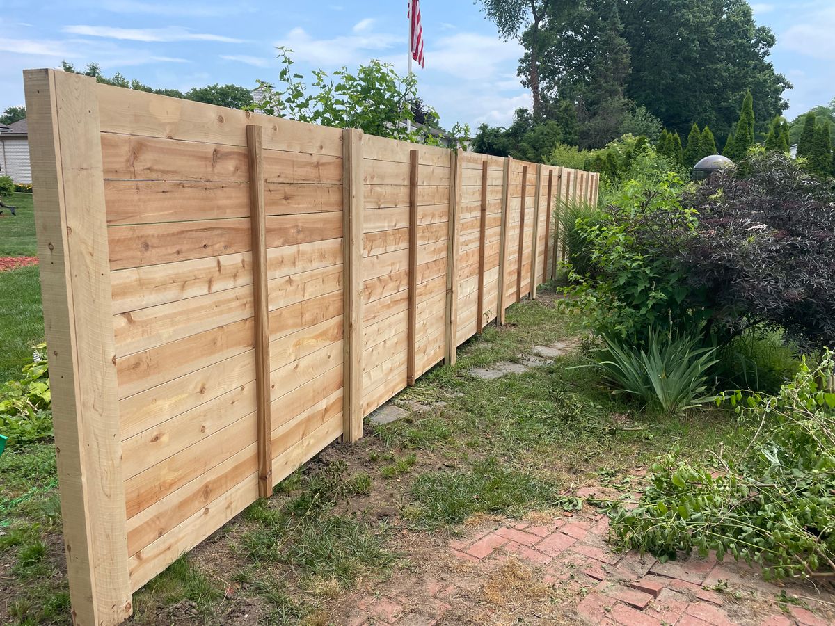 Fence Installation for TMF Services in Lapeer County, MI