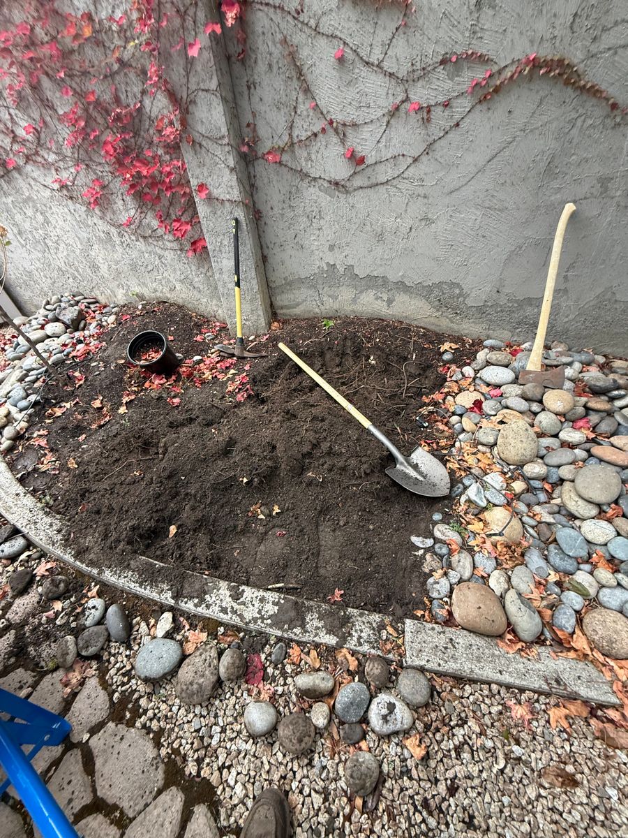 Mulch Installation for CBA Landscaping in Hayward, CA