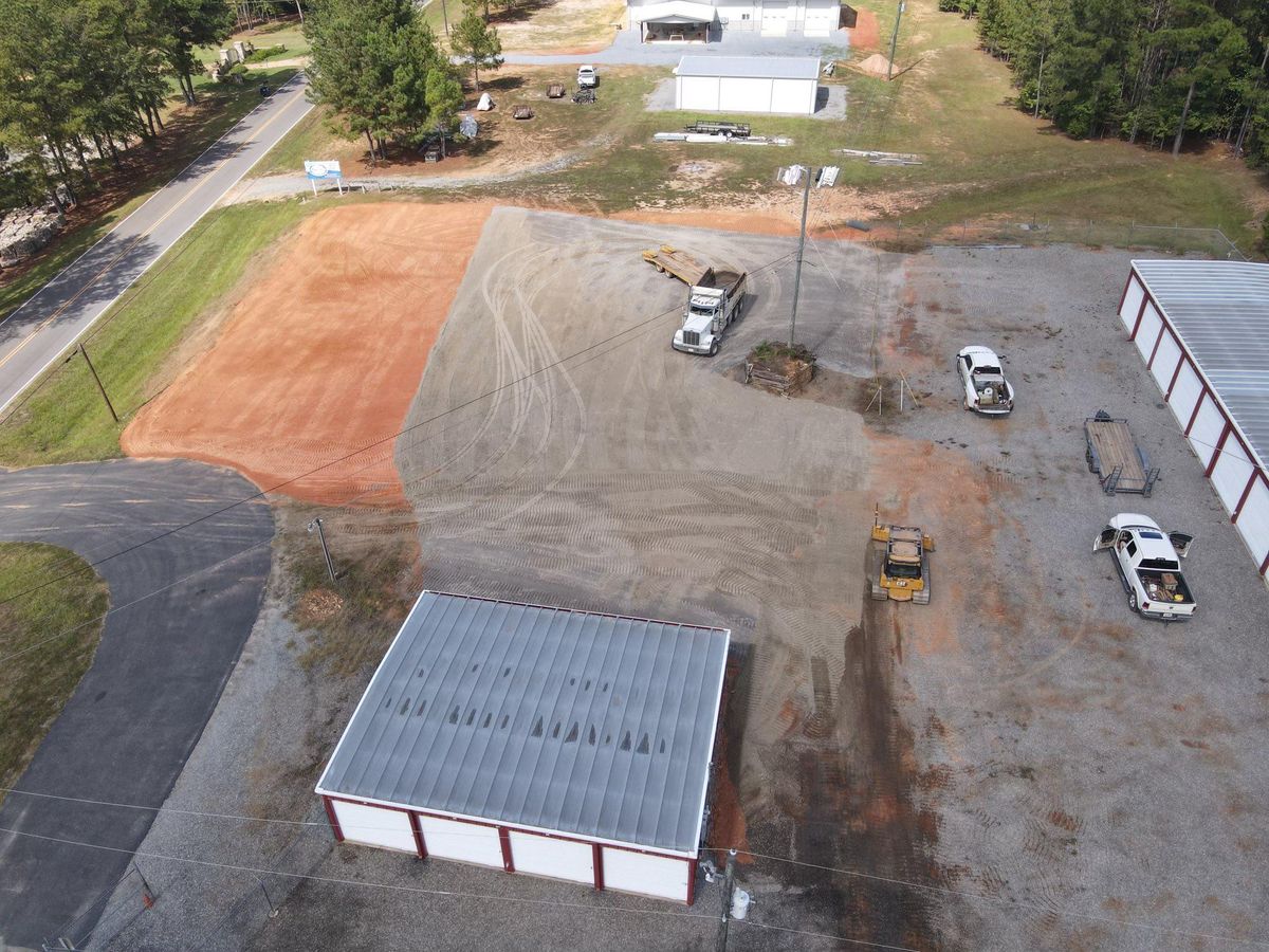 Land Grading for DC Construction Company LLC in Clanton, AL