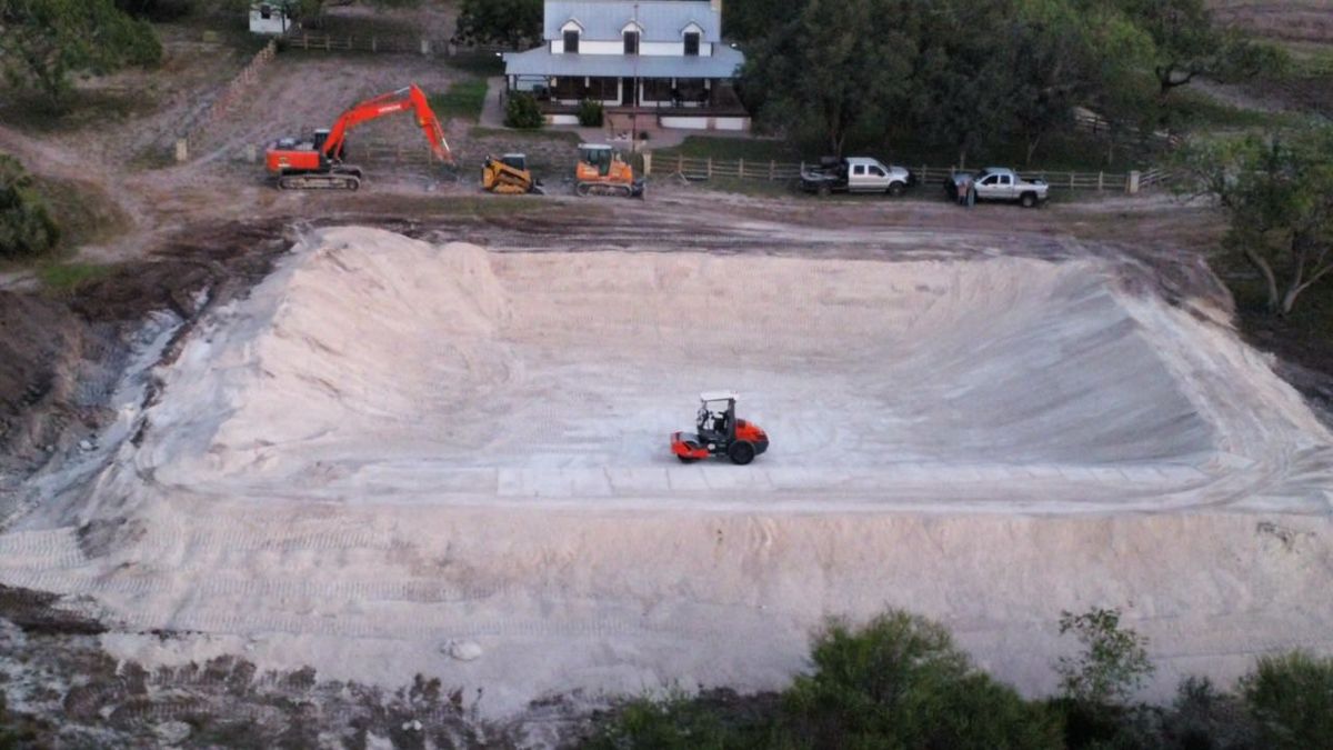 Property Grading for Strause Land Improvement & Construction in George West, TX