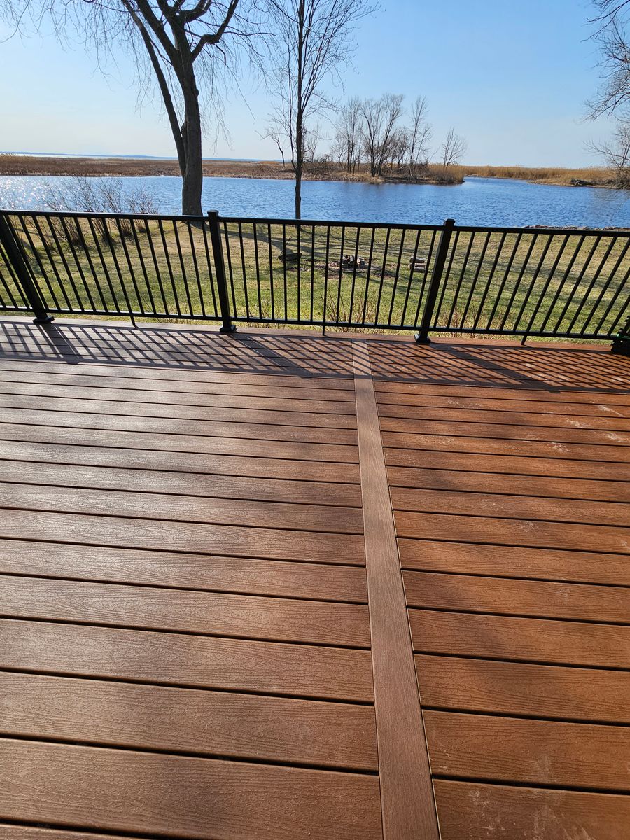 Exterior Railing for Timber Concepts  in Green Bay, WI