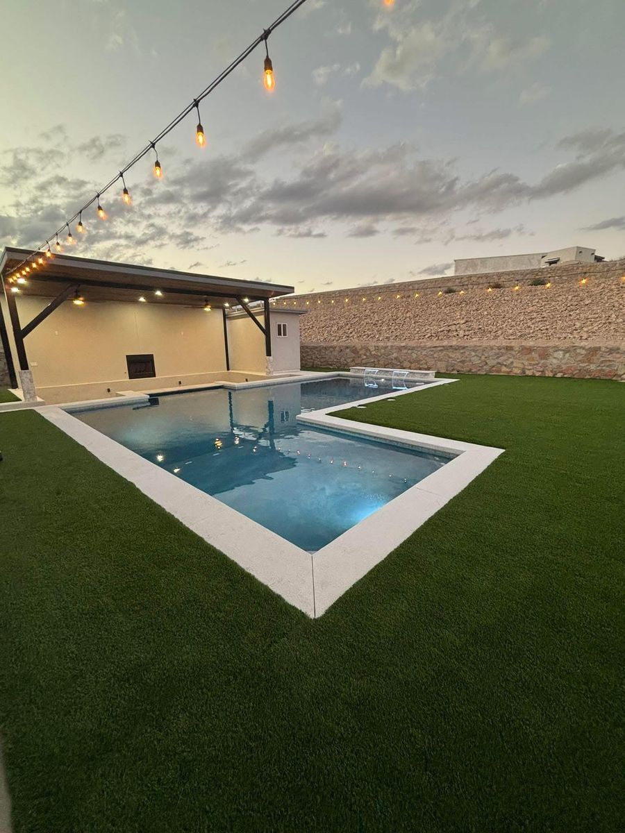 Swimming Pools, Deck Renewal & Plastering for Oasis Landscaping LLC in El Paso, TX