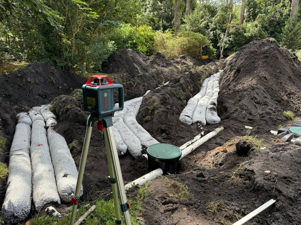 Complete Septic System Installation for TideCo Septic in Brunswick, GA