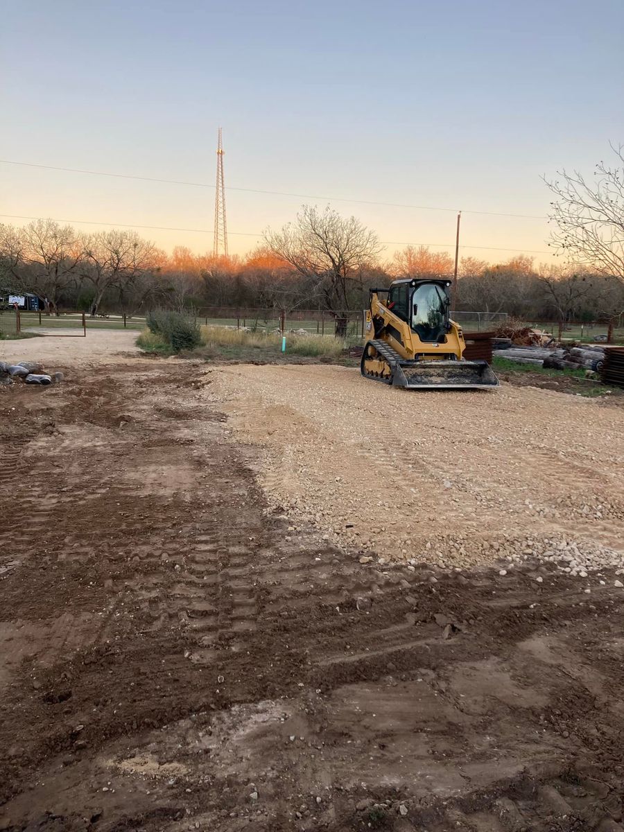 Grading for KOT Construction LLC  in Lytle, TX