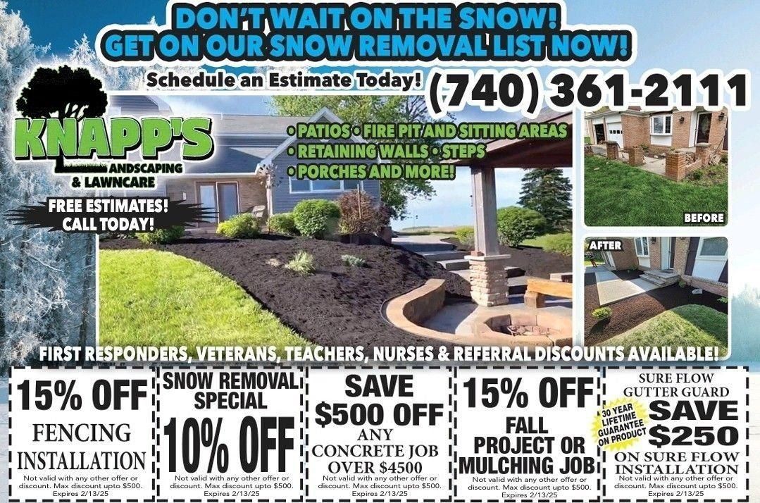 Other Services for Knapps Landscaping and Lawn Care in Marion, OH