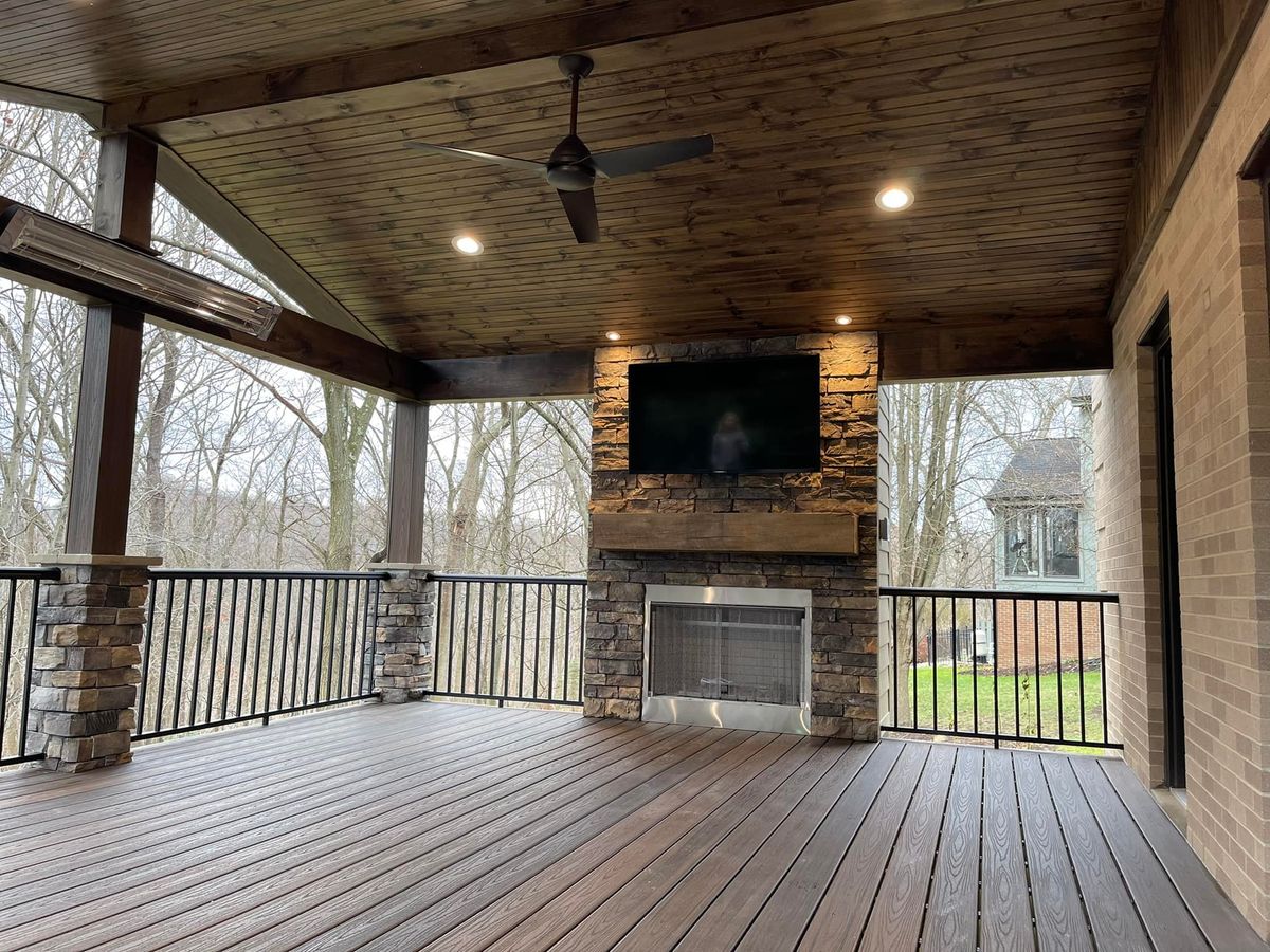 Deck & Patio Installation for Pride Through Performance in McMurray, PA