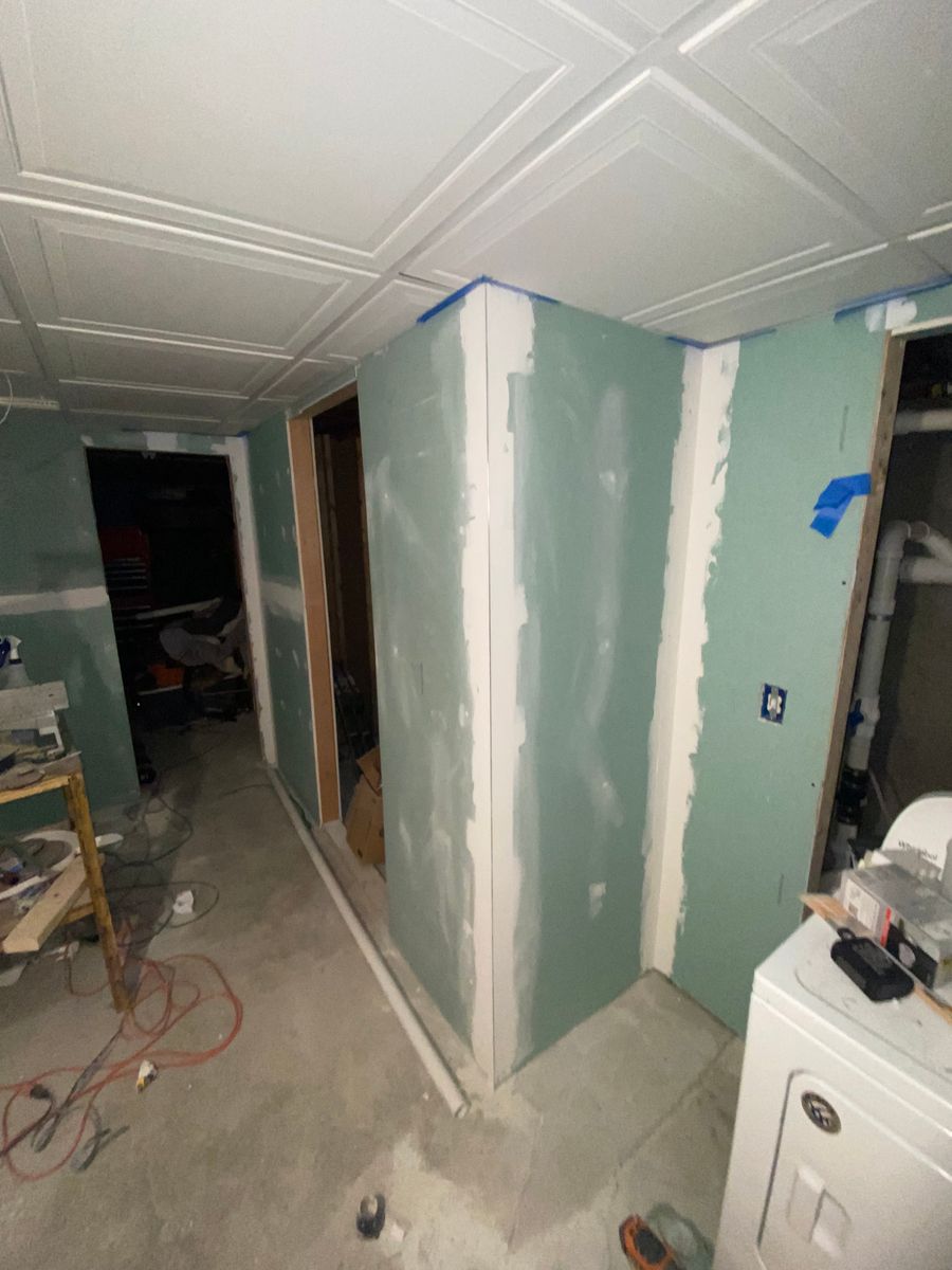 Drywall Repair and Restoration for Clark co. Construction in Attleboro, MA