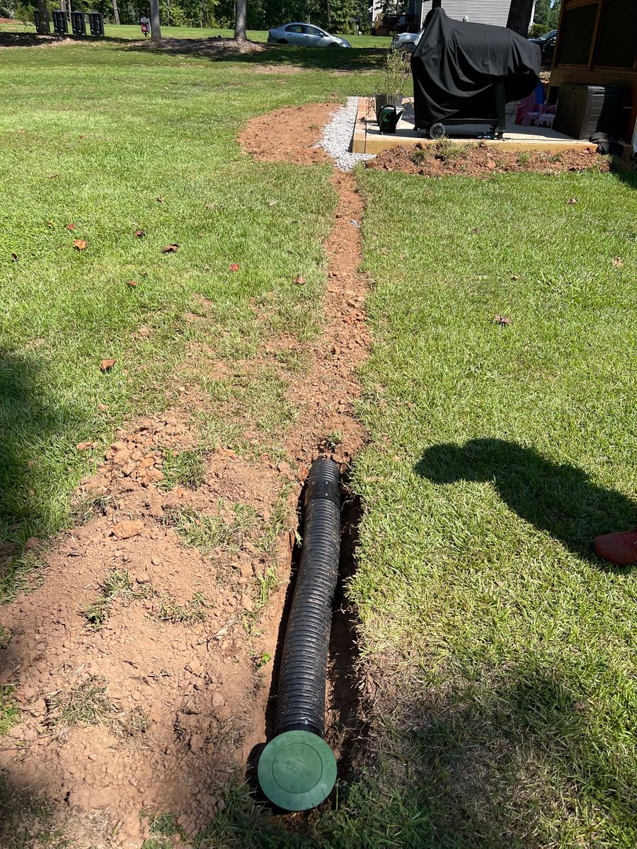 Trench Dig Outs for Vazquez Crawlspace Services LLC in Durham, NC