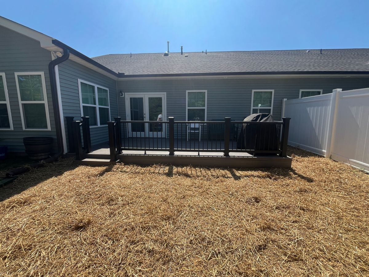 Porch Builds for Hughes Builders LLC in Greensboro, NC